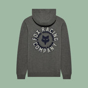 Fox Beam Fleece Hoodie Pull Over [sz:sm Col:heather Graphite Grey]