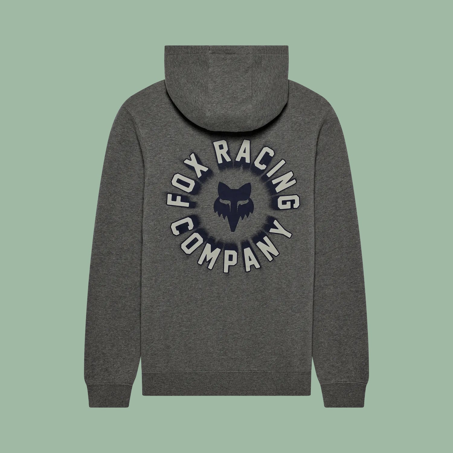 Fox Beam Fleece Hoodie Pull Over [sz:sm Col:heather Graphite Grey]
