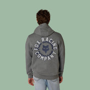 Fox Beam Fleece Hoodie Pull Over [sz:sm Col:heather Graphite Grey]
