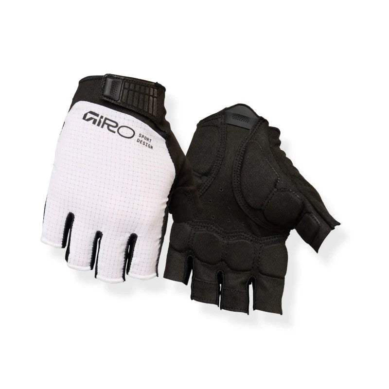 Giro Bravo Ii Gel Short Finger Gloves [sz:lg Col:white]