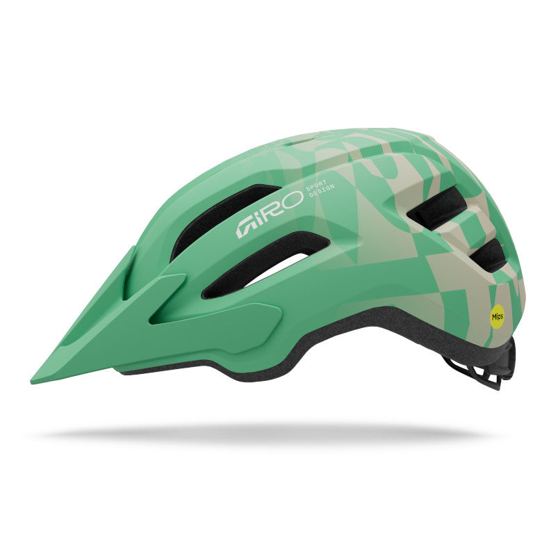 Giro Youth Fixture Ii Mips [sz:ym Col:matte Green Rush]