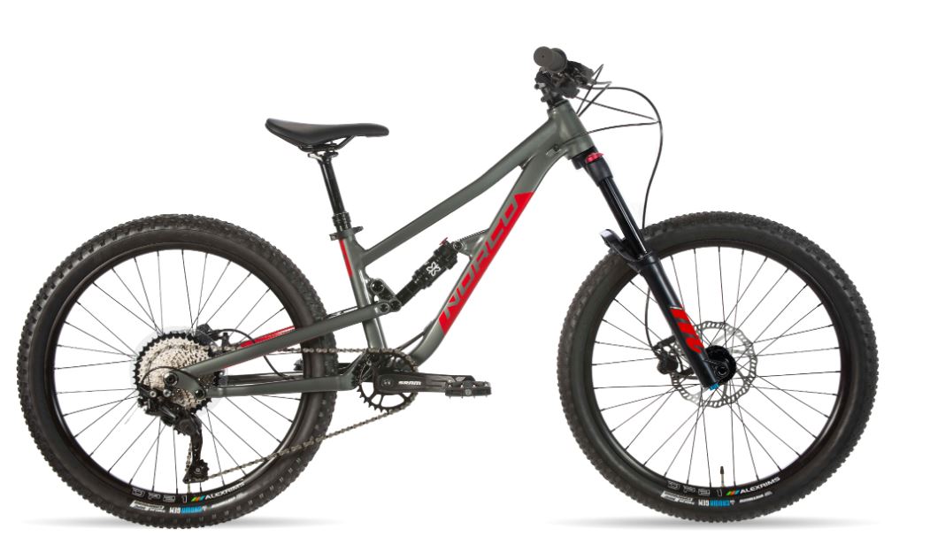 Norco Fluid 4.2 Fs Charcoal Grey/candy Apple Red 2022