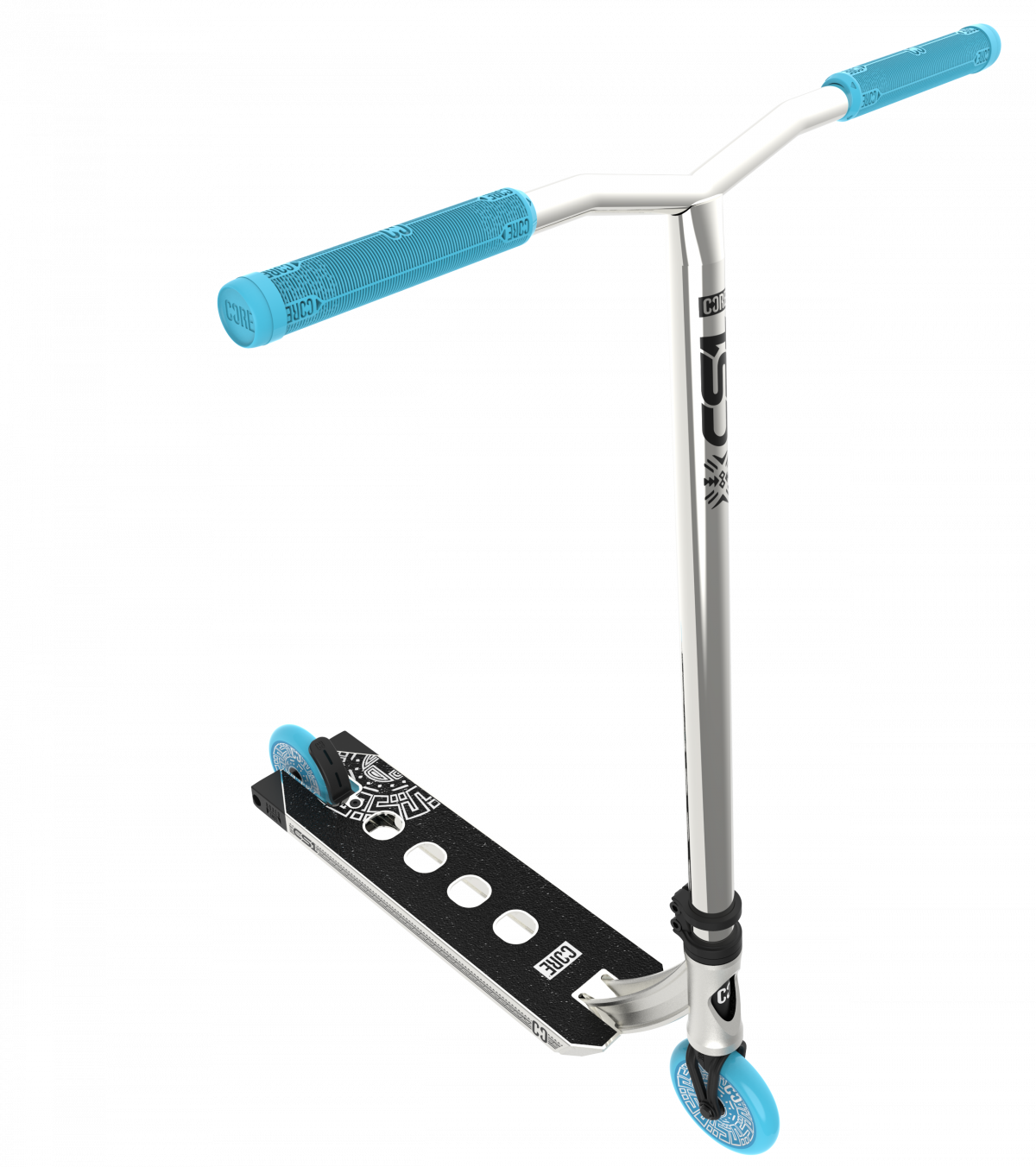 Core Cl1 Light Chrome/blue Scooter 