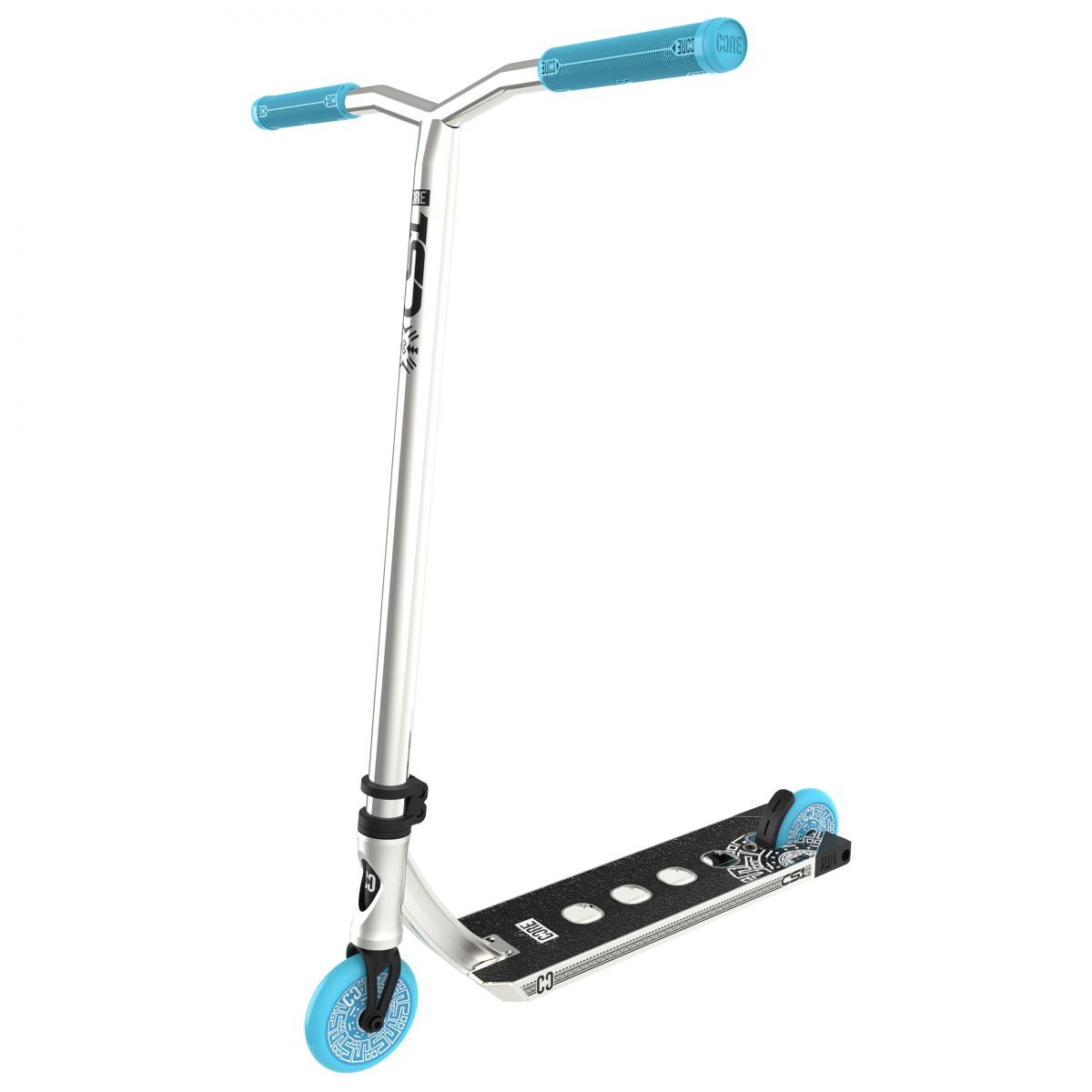 Core Cl1 Light Chrome/blue Scooter 