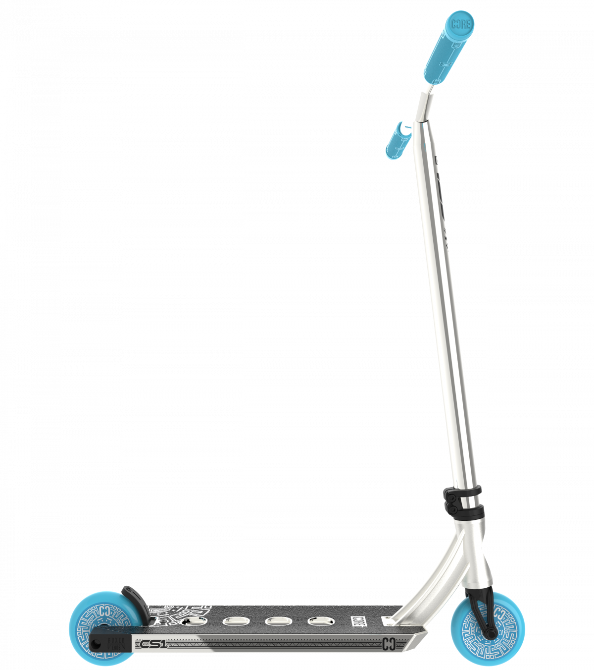 Core Cl1 Light Chrome/blue Scooter 