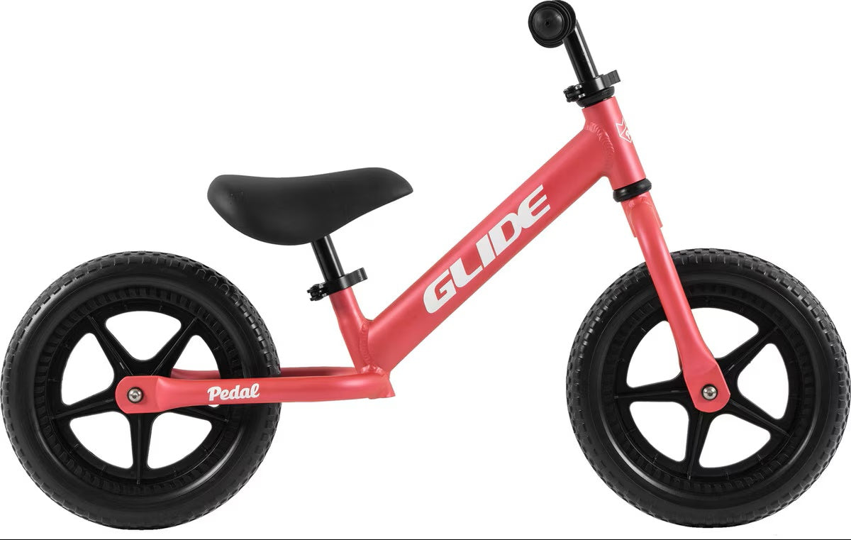 Pedal Glide Balance Bike Pink [col:pink]