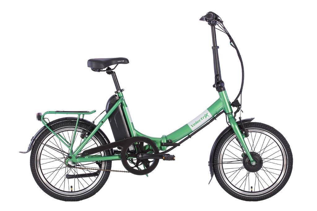 Velectrix Foldaway Electric Folding Bike 2025 [col:green]