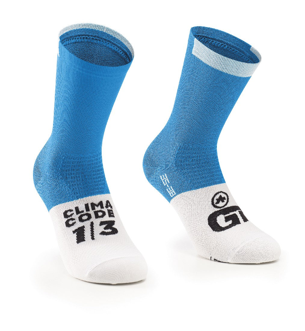 Assos Gt Socks C2 Cyber Blue Small