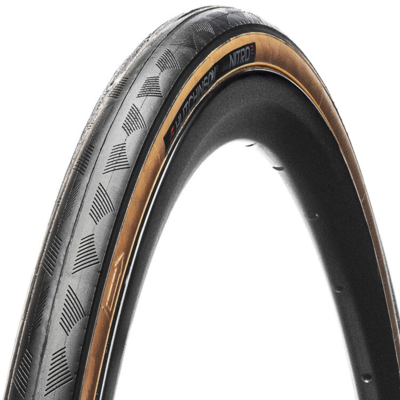 Hutchinson Nitro 2 700 X 28c Tan Wall Wire Bead Tyre [sz:700 Width:28]