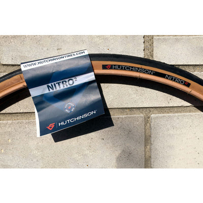 Hutchinson Nitro 2 700 X 28c Tan Wall Wire Bead Tyre [sz:700 Width:28]