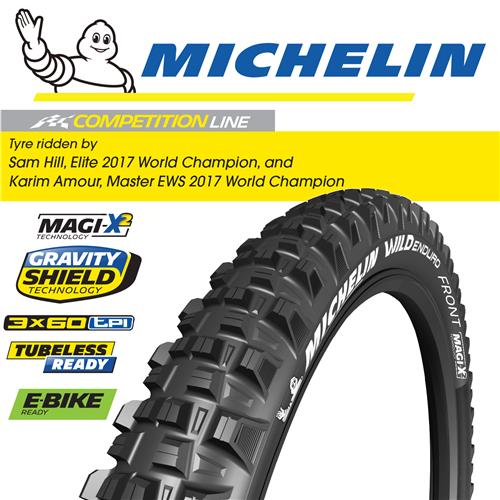 Michelin Wild Enduro Front Magi-x 29 X 2.4 Folding Tyre [sz:29 Width:2.4]