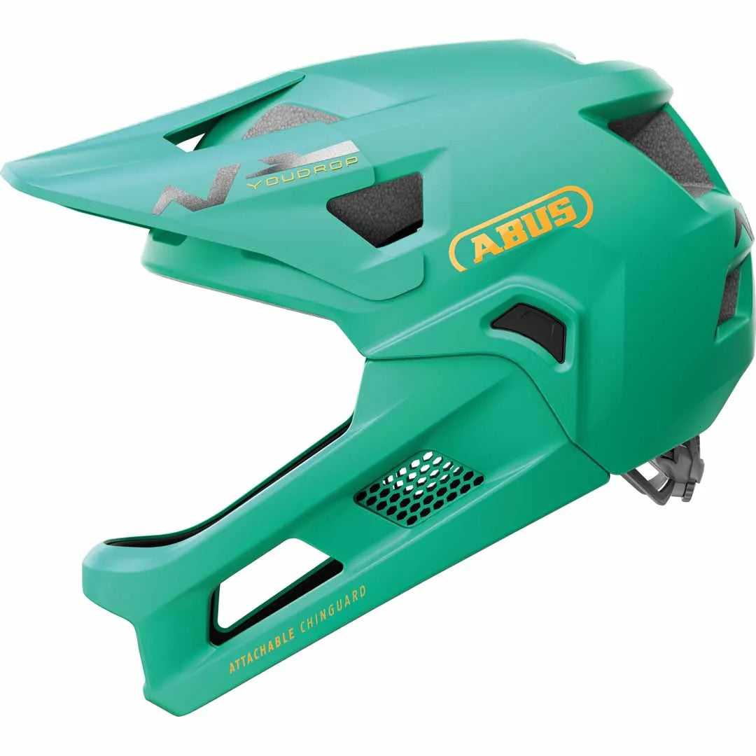 Abus Kids Youdrop Ff Helmet 2026 [sz:sm Col:sage Green]