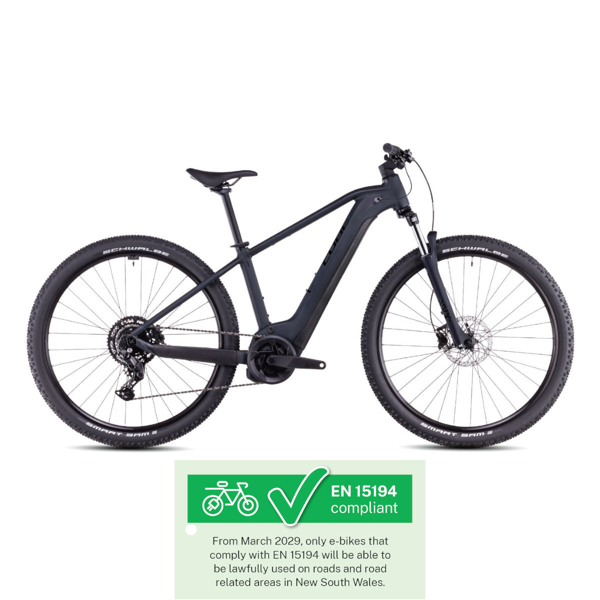 Cube Reaction Hybrid Performance 500 Black 2025 [sz:xs Wh:27.5in]