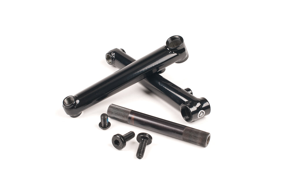 Saltplus Bmx Crank Set 175mm Black [sz:175mm Type:cranks]