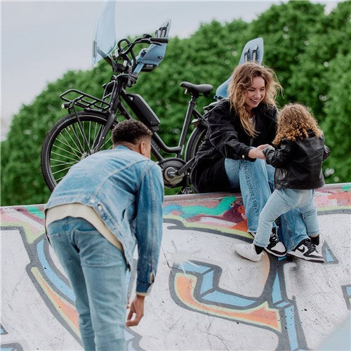 Urban Iki Rear Baby Seat Easyfix U-me Fiji Blue/bincho Black