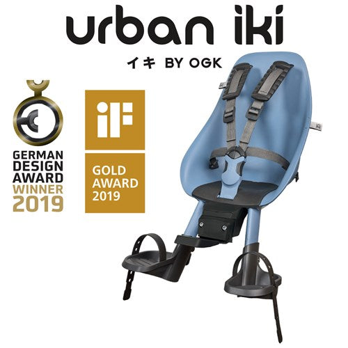 Urban Iki Front Child Seat Mtb [col:fuji Blue/bincho Black Type:front]