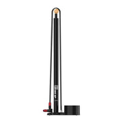 Lezyne Steel Floor Drive 3.5" Pump Flat Black, Wooden Handle