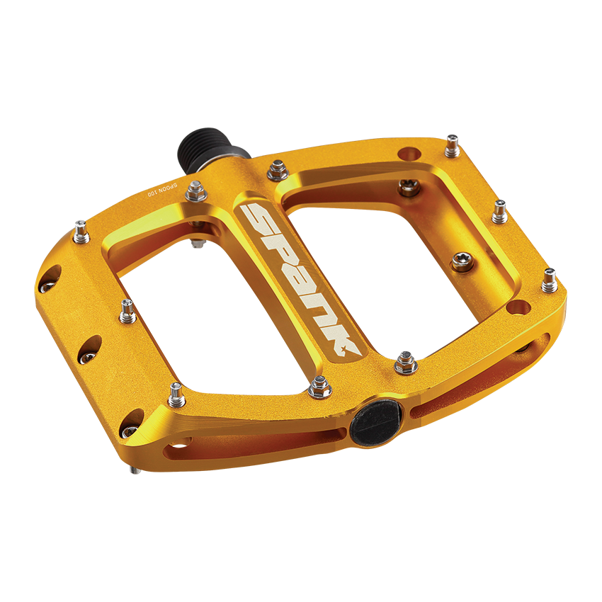 Spank Spoon 100 Flat Pedals Medium [col:gold]