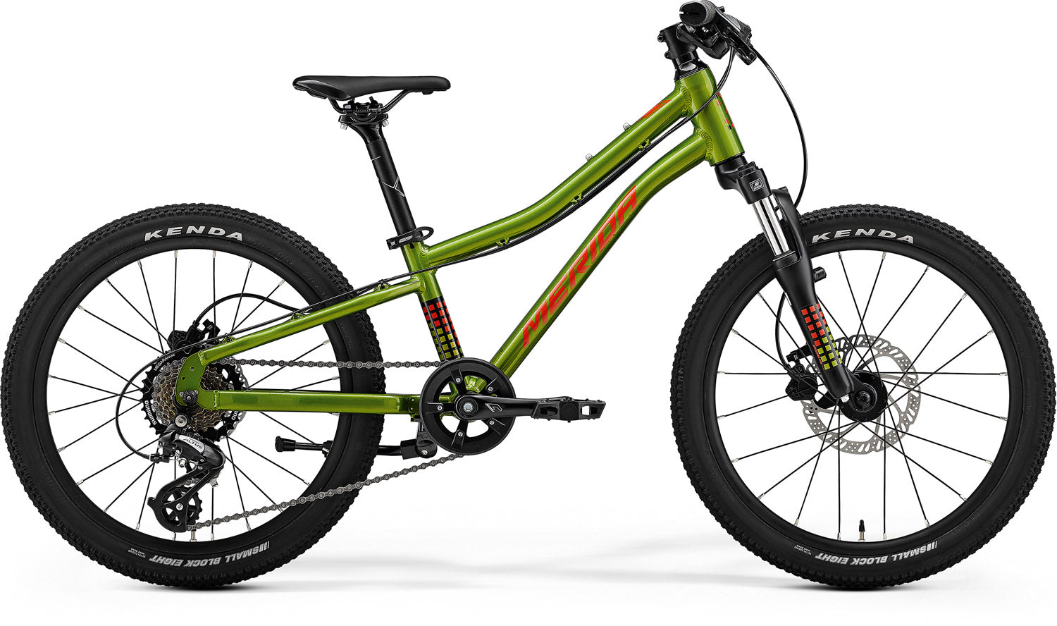 Merida Matts J20 Disc Fall Green/red/black 2024