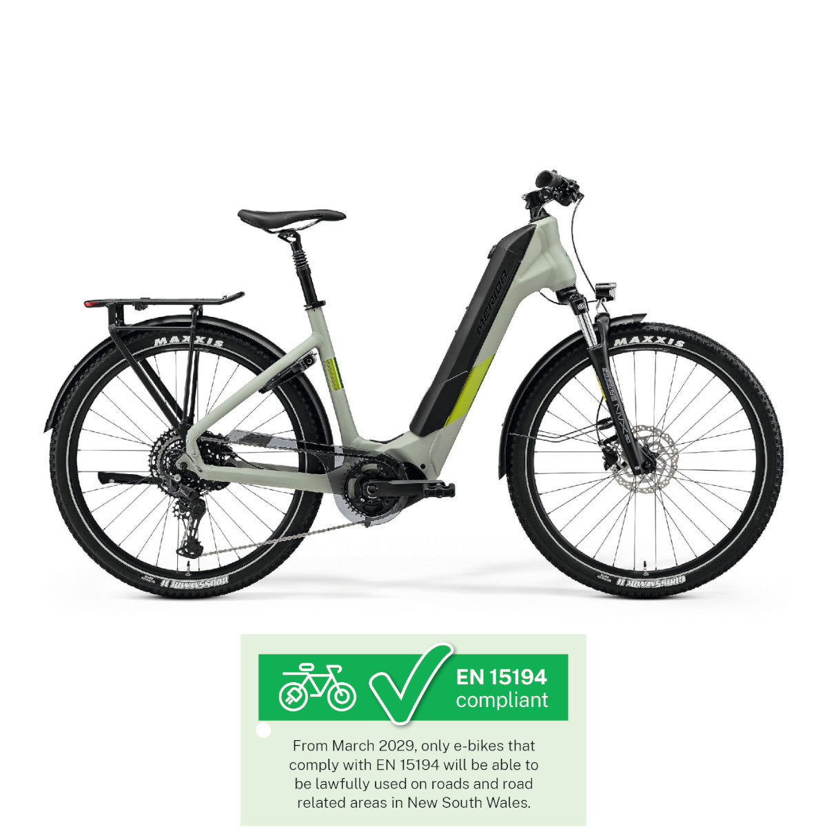 Merida Espresso Cc 500 Eq 2026 [sz:xs Col:matt Early Moss Grey/grn]