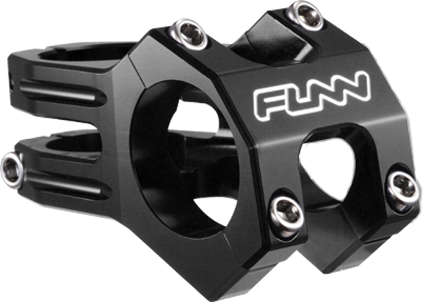 Funn Funnduro Stem Black [bar Bore:31.8mm Length:35mm Rise:0deg]