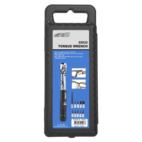 Superb Torque Wrench 4-24nm 1/4" Drive