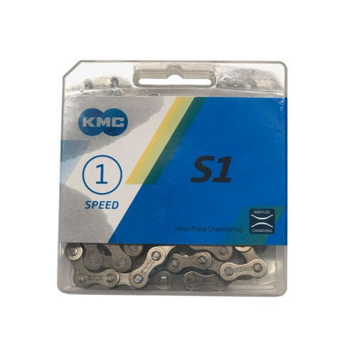 Kmc Chain S1 1/2 X 1/8 Brown [sz:single Speed Type:chain]