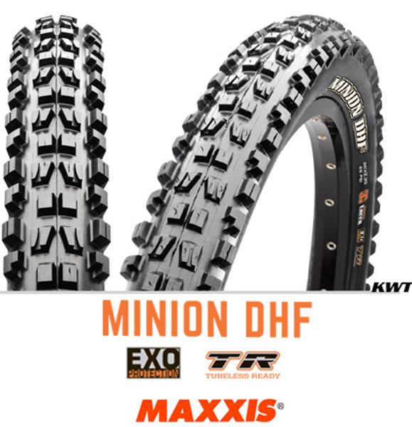 Maxxis Minion Dhf 29 X 2.50 Wt Exo Tr 60tpi E-25 Folding Tyre [sz:29 Width:2.5]