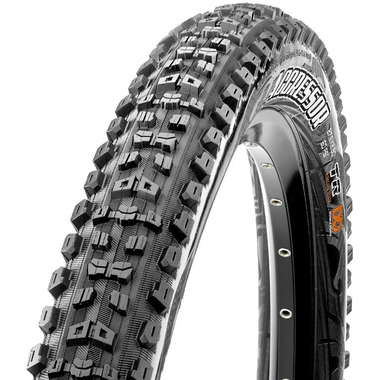 Maxxis Aggressor 27.5 X 2.50 Wt Exo Tr 60tpi Folding Tyre [sz:27.5 Width:2.5]