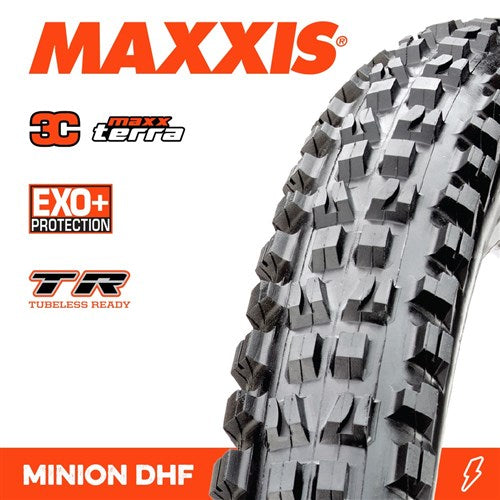 Maxxis Minion Dhf 29 X 2.5 Wt Exo+ 3c Maxx Terra Tr 60tpi Folding Tyre [sz:29 Width:2.5]