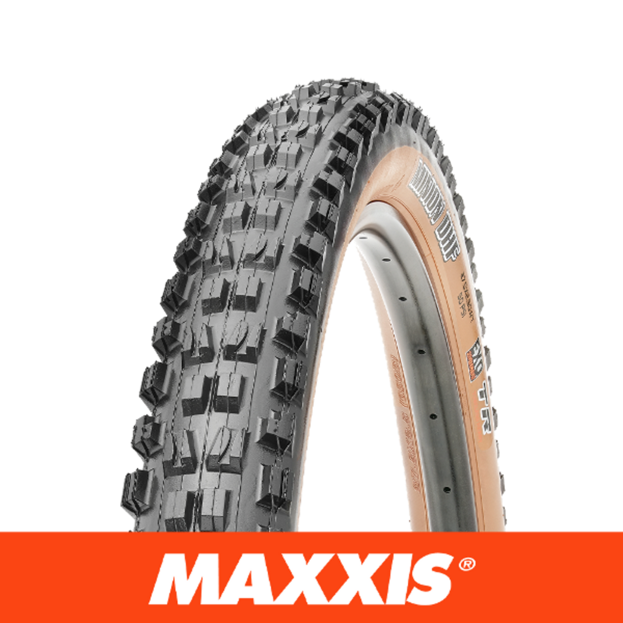 Maxxis Minion Dhf 27.5 X 2.50 Wt Exo Tr Skinwall Folding Tyre