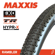 Maxxis Rambler 700x45 120 Tpi Tr Tyre [sz:700 Width:45 Type:folding]