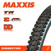 Maxxis Dissector G2 Dd Maxxterra E25 Tyre [sz:29 Width:2.4 Type:folding]