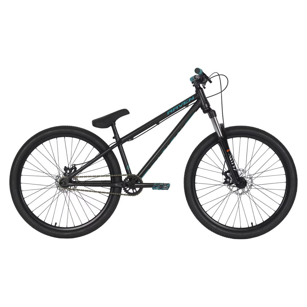 Raven Onyx Dj 26 2026 [col:matte Black/teal]