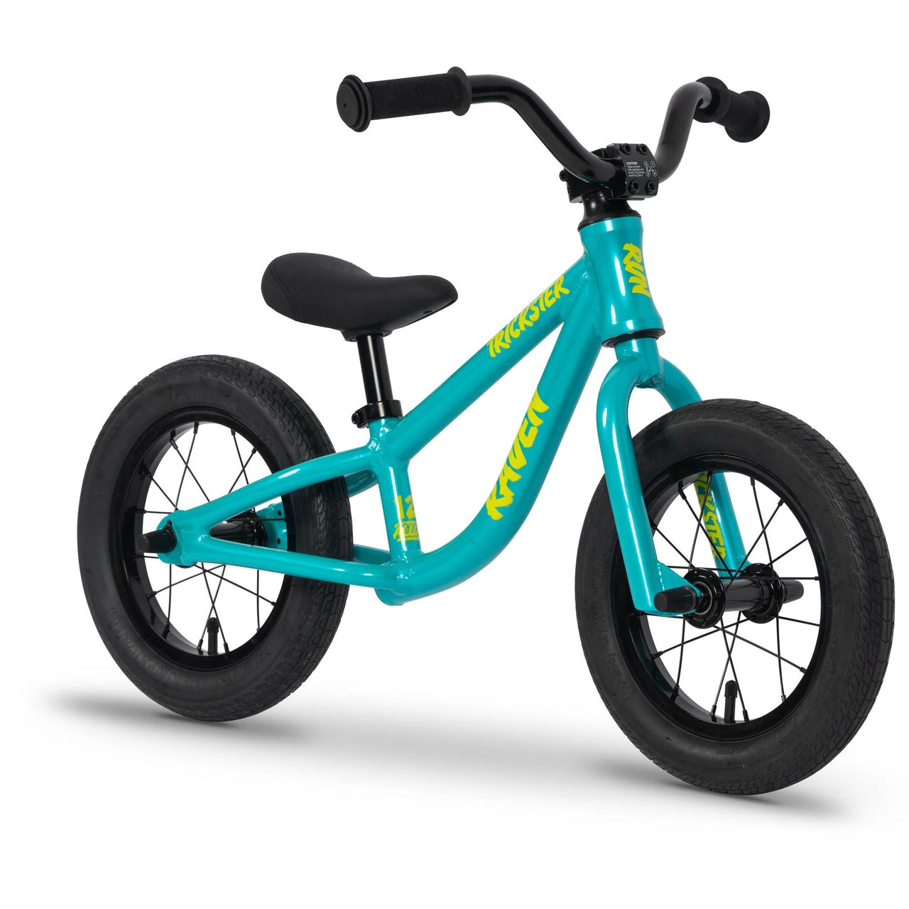 Raven Trickster Alloy 12 Balance Bike 2027 [col:solar Aqua]