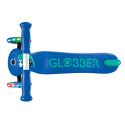 Globber Primo Plus With Lights Navy Blue/emerald Green 3 Wheel Scooter