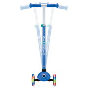 Globber Primo Plus With Lights Navy Blue/emerald Green 3 Wheel Scooter