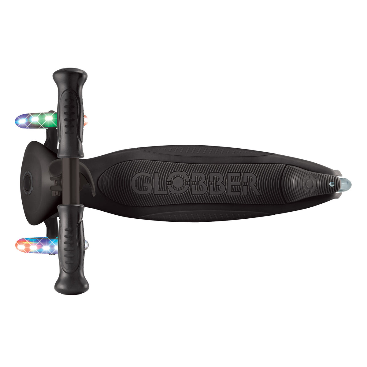 Globber Primo Foldable Scooter With Lights [col:neo Chrome]