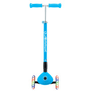 Globber Primo Foldable Lights Scooter [col:sky Blue]