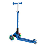 Globber Primo Foldable Lights Scooter [col:dark Navy Blue]
