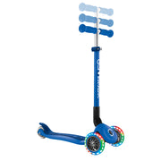 Globber Primo Foldable Lights Scooter [col:dark Navy Blue]