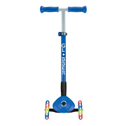 Globber Primo Foldable Lights Scooter [col:dark Navy Blue]