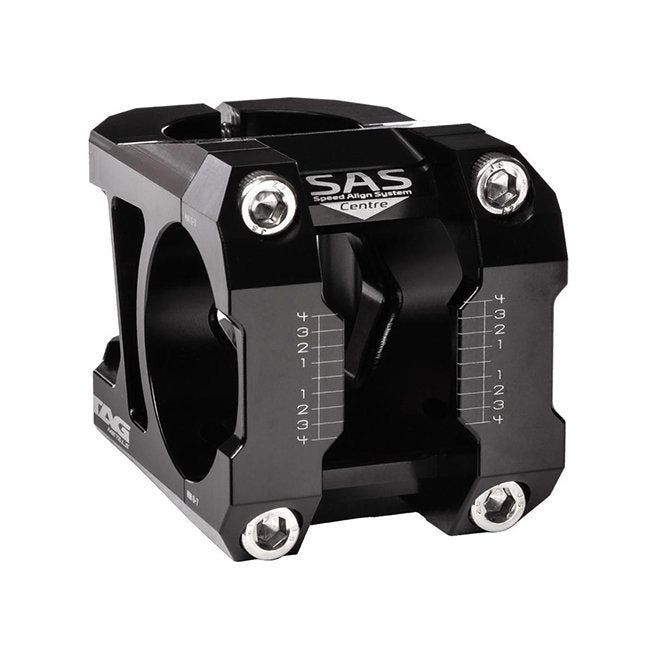 Tag Metals T1 Aluminium Stem 35mm Black [bar Bore:35mm Length:35mm Rise:0deg]