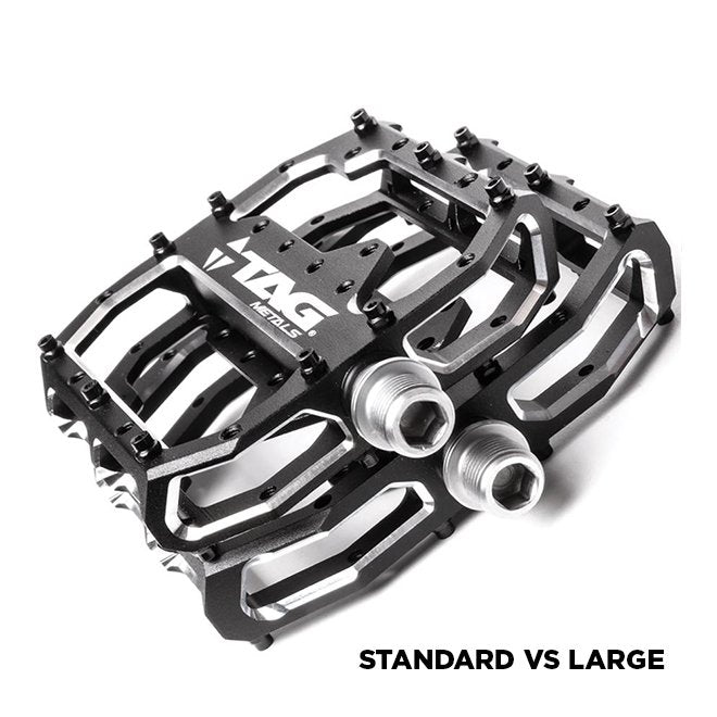 Tag Metals T1 Alloy Pedals [sz:lg Col:black]