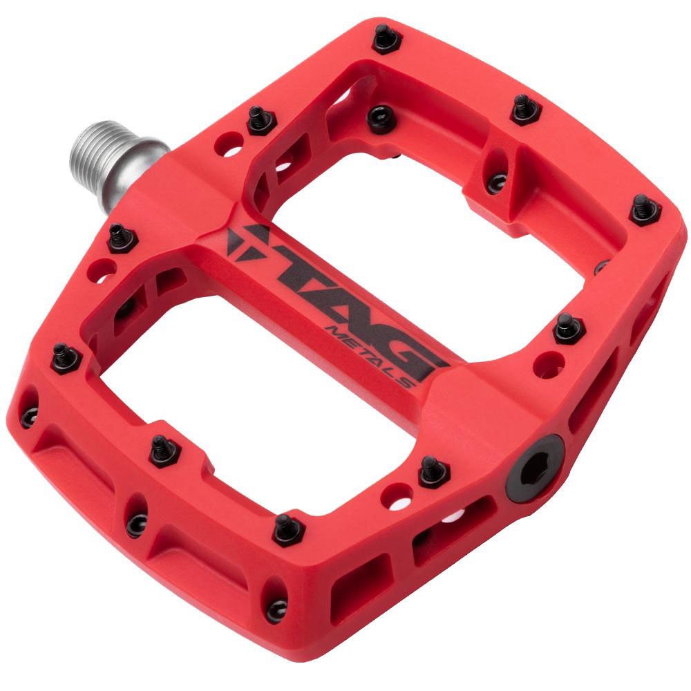 Tag Metals T3 Nylon Pedals Red [col:red]