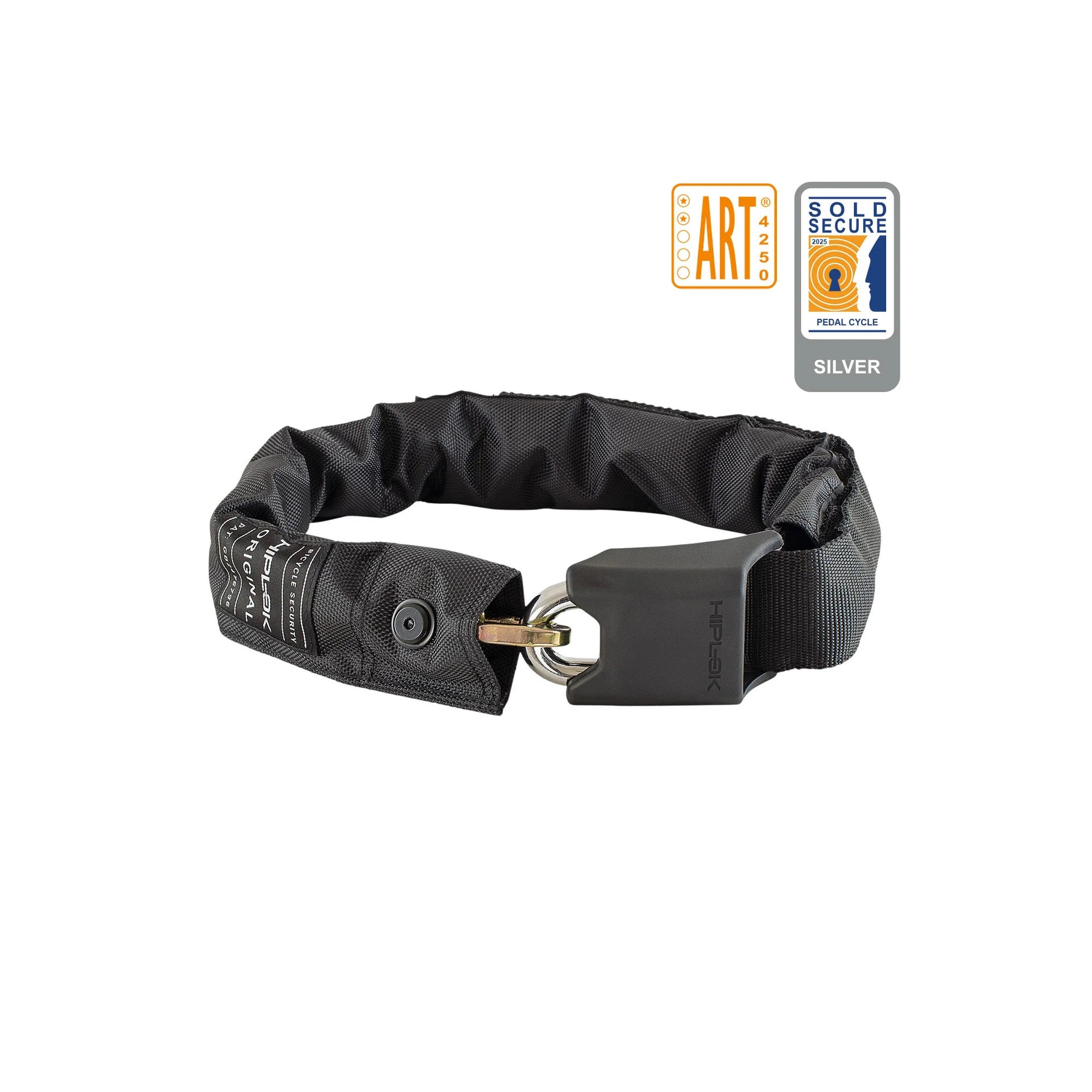Hiplok Original Lock  8mm X 85cm [col:black Type:key]