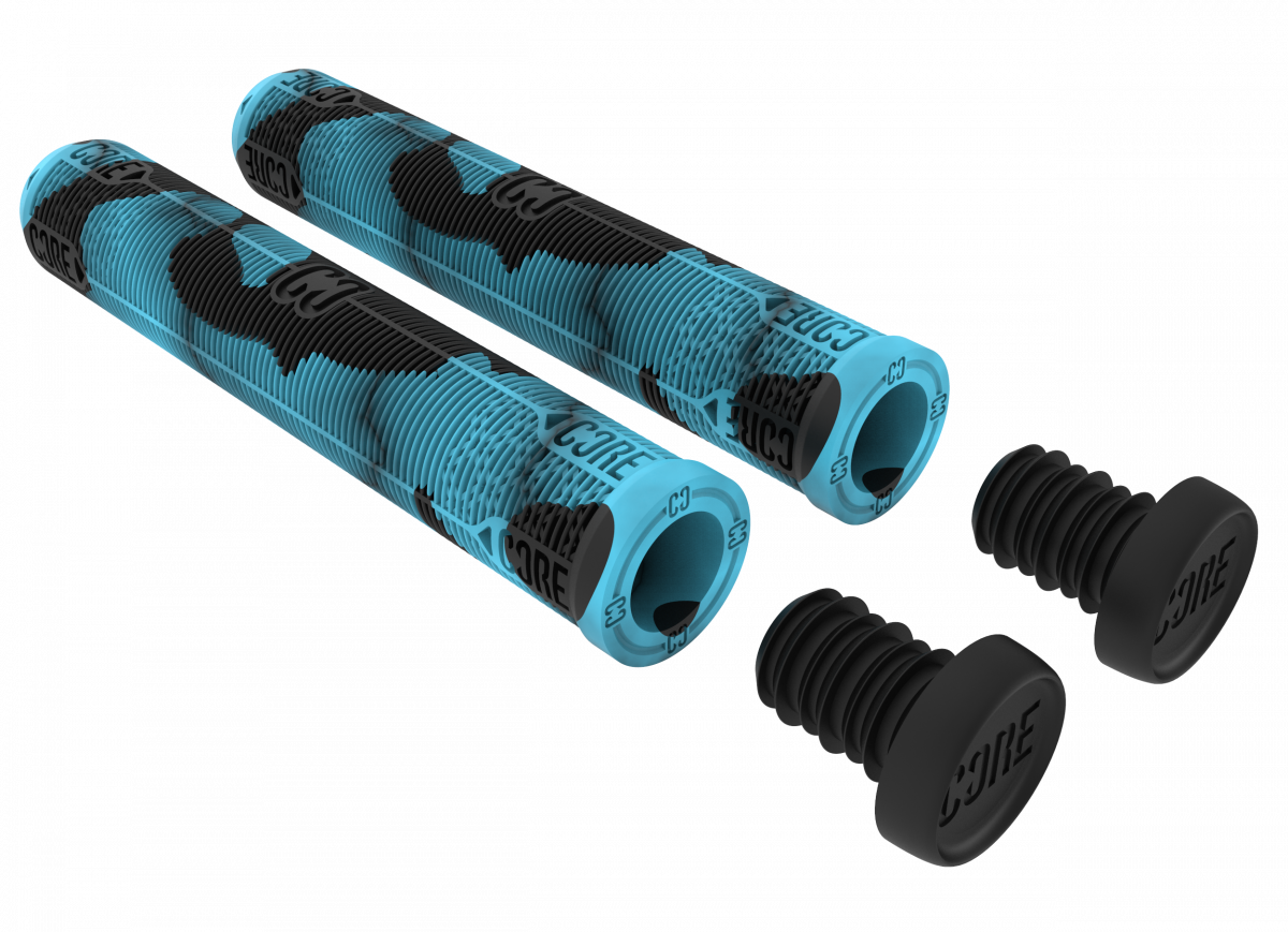 Core Skinny Boy Soft Grips 170mm [col:arctic Blue/black]