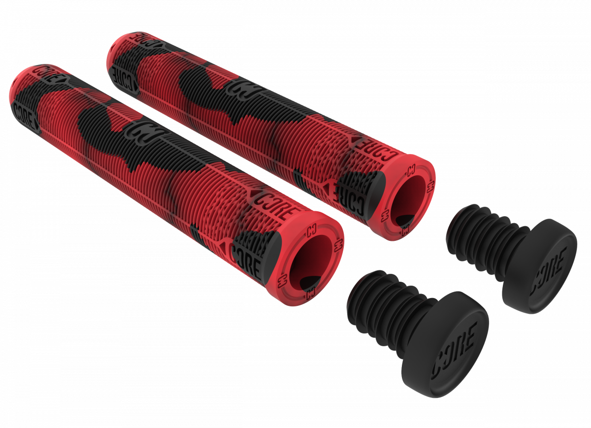 Core Skinny Boy Grips Soft Lava Red/black [col:red/black]