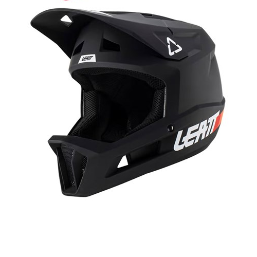 Leatt Gravity 1.0 V23 Full Face Helmet Black [sz:xs]