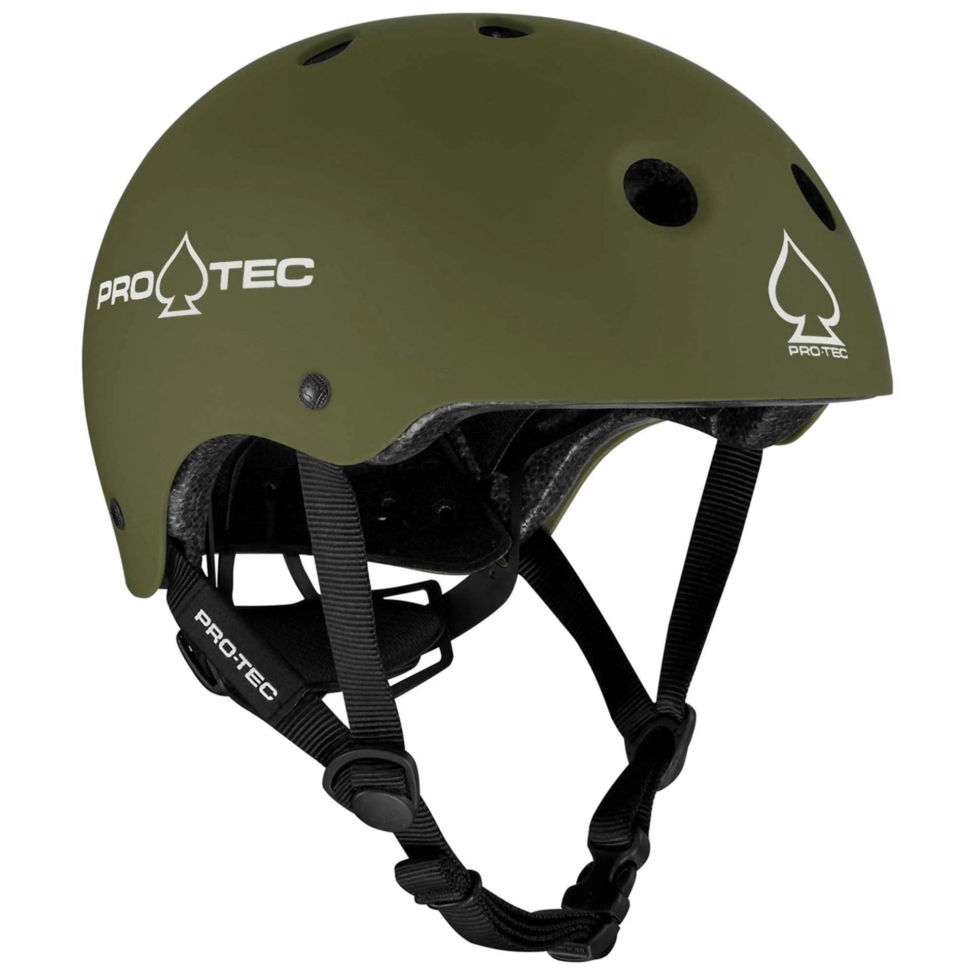 Protec Junior Classic Certified Helmet [sz:yth Md Col:matte Green]